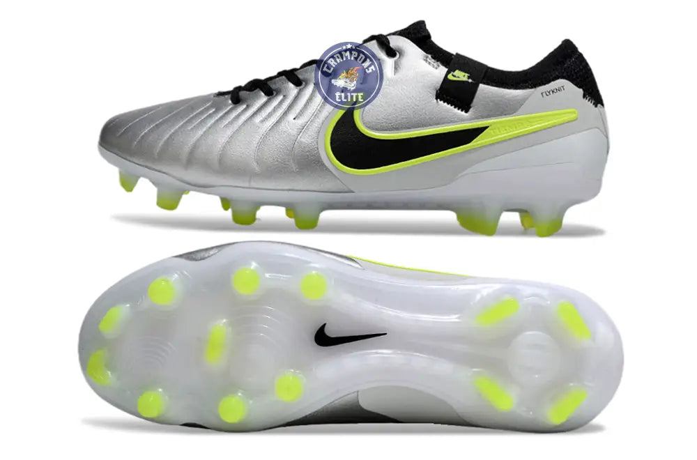 Tiempo Legend 10 Pro FG Mad Voltage - Argenté/Noir/Jaune Fluo – Image 3