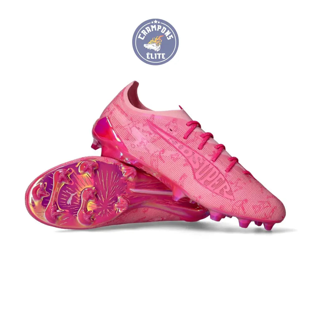 ULTRA 5 ULTIMATE FG CLUB WORLD CUP X KIDSUPER - PINK LILAC/FAST PINK/ROSE