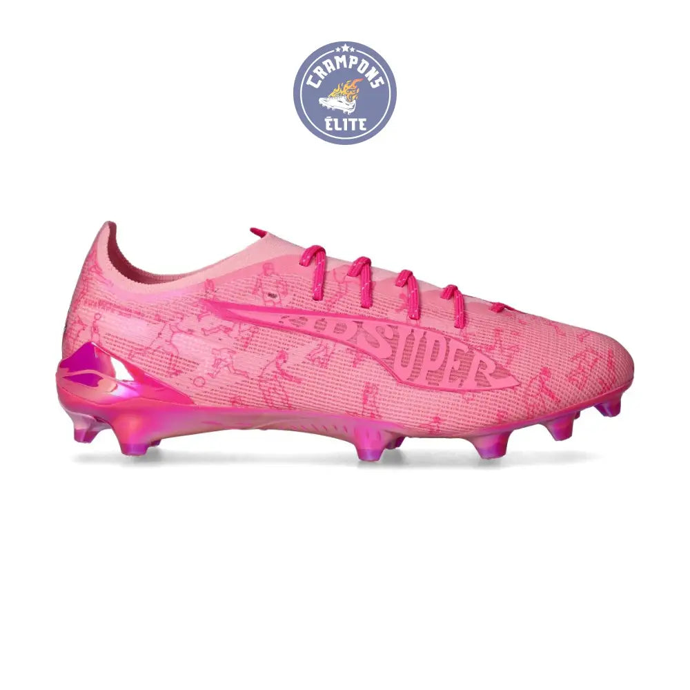 ULTRA 5 ULTIMATE FG CLUB WORLD CUP X KIDSUPER - PINK LILAC/FAST PINK/ROSE – Image 2