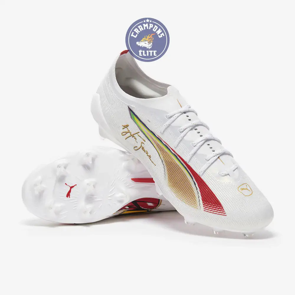 Ultra 5 Ultimate FG Senna - Blanc/Doré/Rouge ÉDITION LIMITÉE