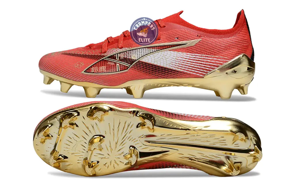 ULTRA 5 ULTIMATE X JAPAN RACETRACK FG/AG - Rouge/Or – Image 2