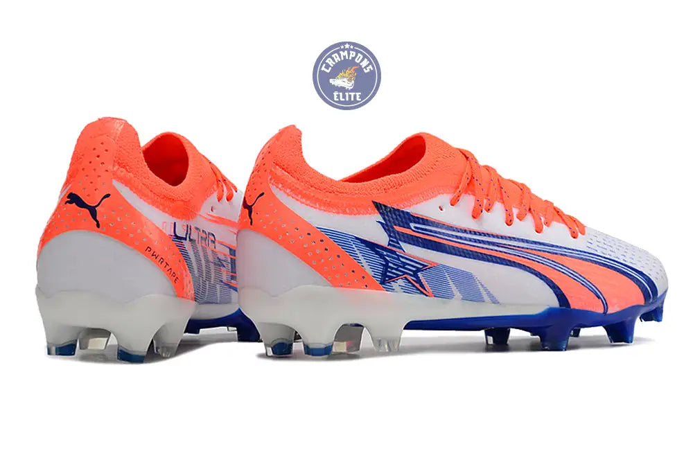 Ultra Ultimate FG Firm Ground - Blanc/Bleu/Orange – Image 6