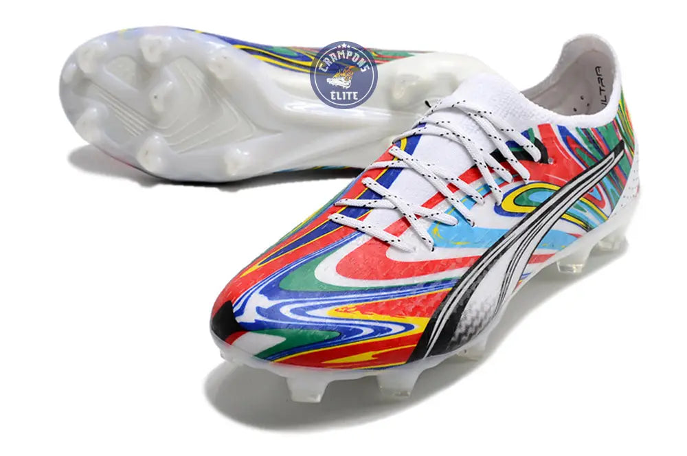 Ultra Ultimate FG Flags of the World - Blanc/Noir/Rouge/Vert ÉDITION L – Image 2