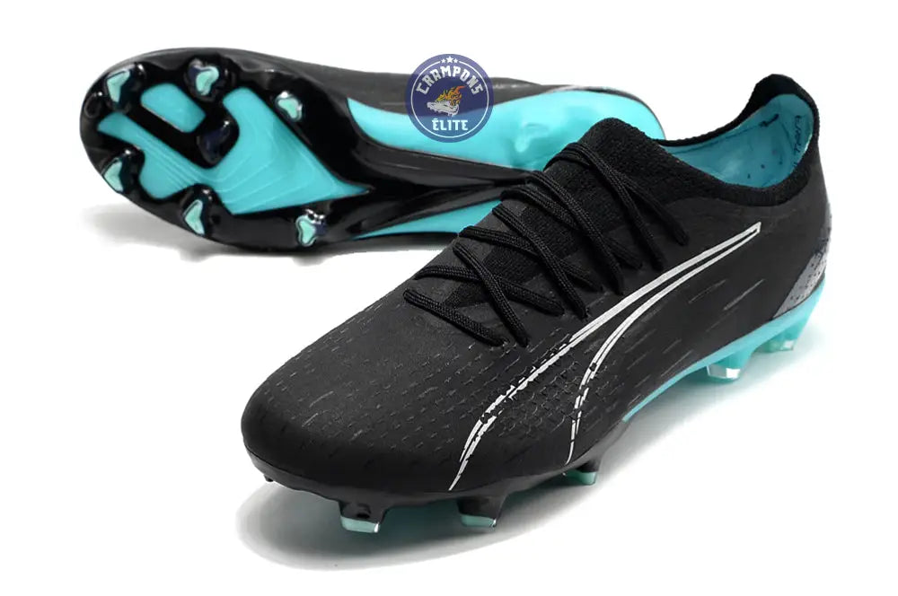 Ultra Ultimate Match FG Eclipse - Noir/Blanc/Turquoise – Image 2