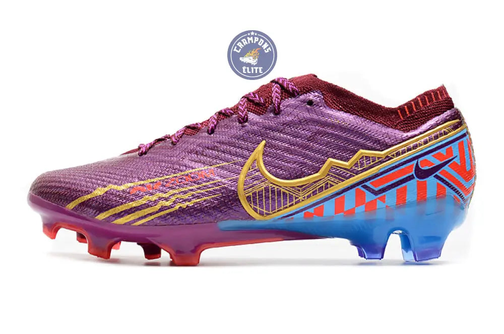 Vapor 15 Elite FG Mbappé Personal Edition - Bordeaux/Doré – Image 4