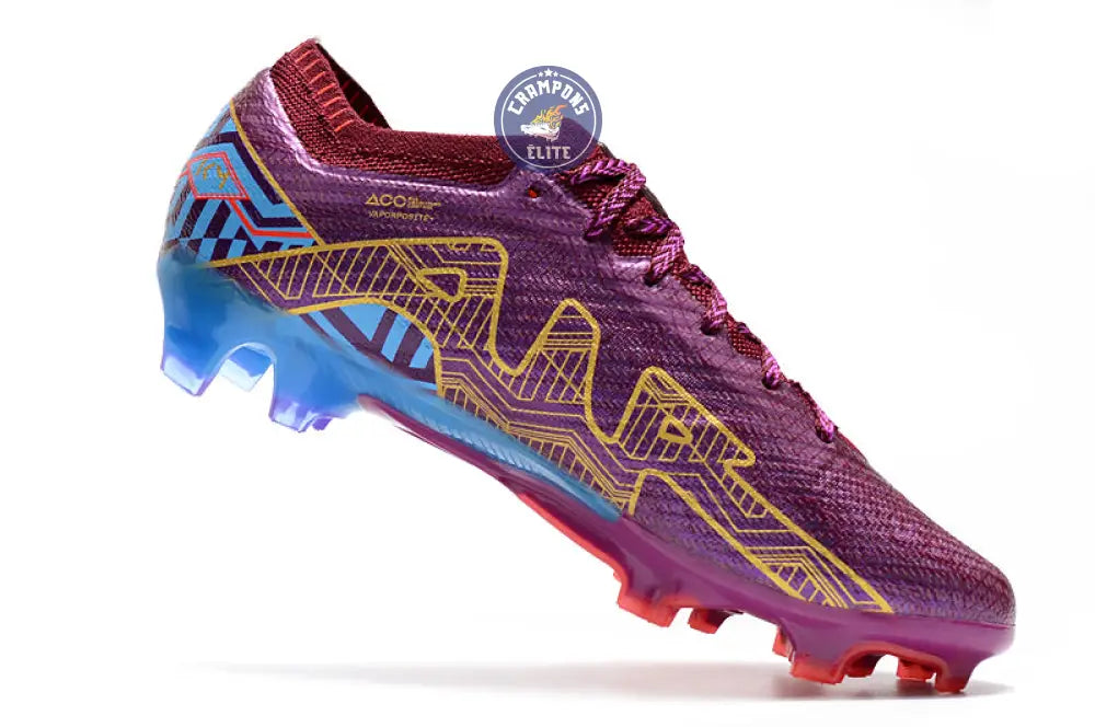 Vapor 15 Elite FG Mbappé Personal Edition - Bordeaux/Doré – Image 7
