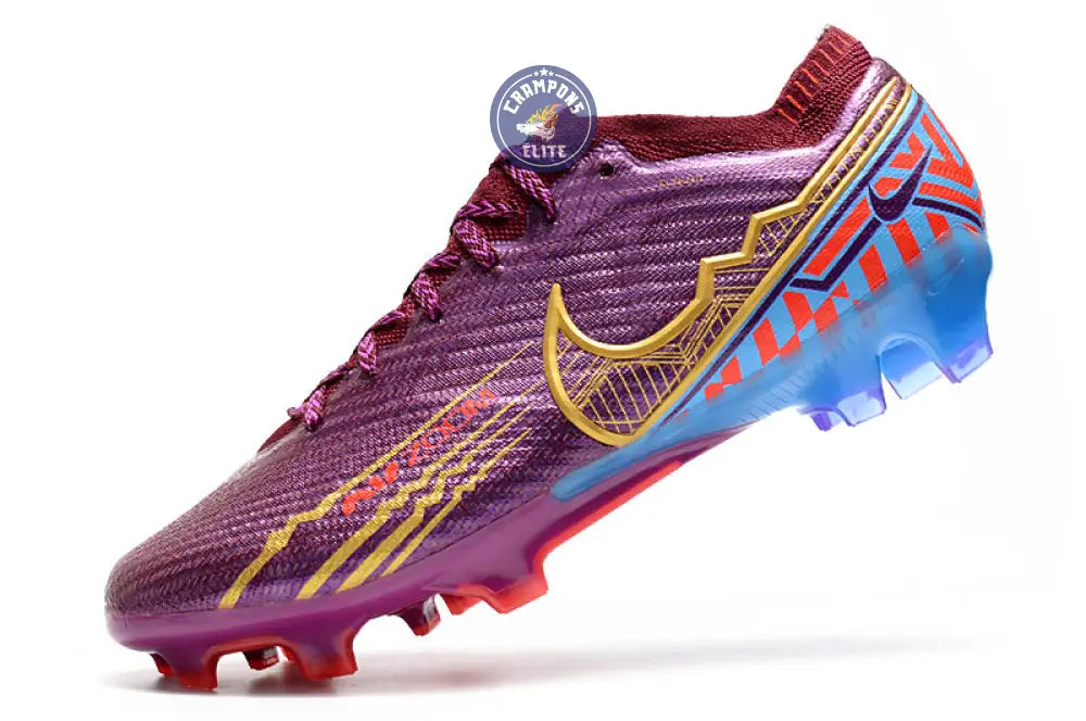 Vapor 15 Elite FG Mbappé Personal Edition - Bordeaux/Doré – Image 6