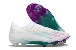 X Crazyfast Elite FG Blanc/Violet/Vert