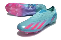 Alternative view of X Crazyfast Elite Laceless FG Bienvenido a Miami - Flash Aqua/Lucid Pi