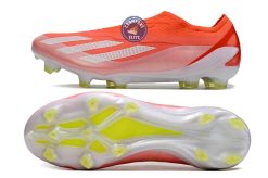 X Crazyfast Elite Laceless FG Energy Citrus - Rouge/Blanc/Jaune