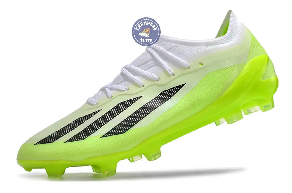 X Crazyfast FG Crazyrush - Blanc/Noir/Lucid Lemon – Image 4