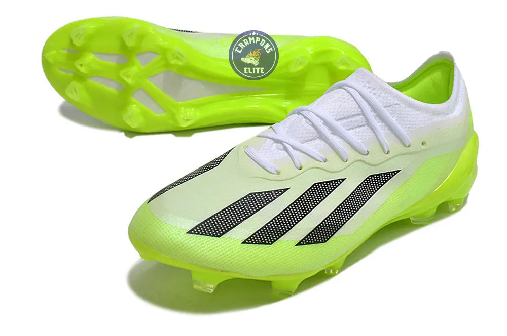 X Crazyfast FG Crazyrush - Blanc/Noir/Lucid Lemon – Image 2