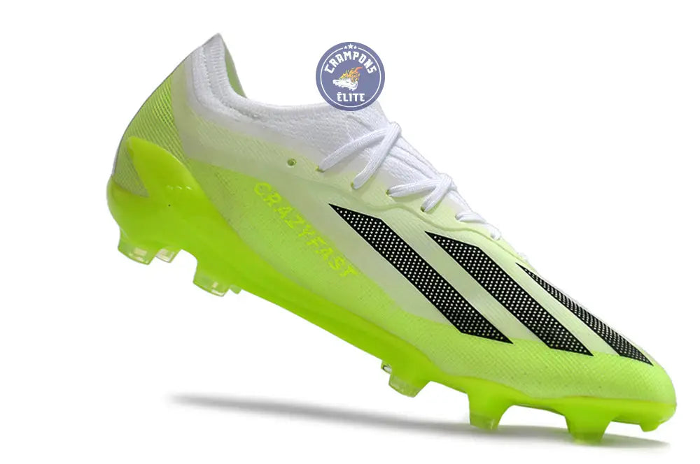 X Crazyfast FG Crazyrush - Blanc/Noir/Lucid Lemon – Image 3