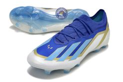 Alternative view of X Crazyfast Messi Elite FG Spark Gen10s - Bleu/Blue Burst/Blanc