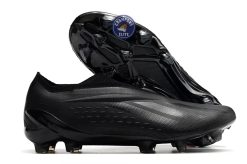X Speedportal Elite Laceless FG Full Black - Noir