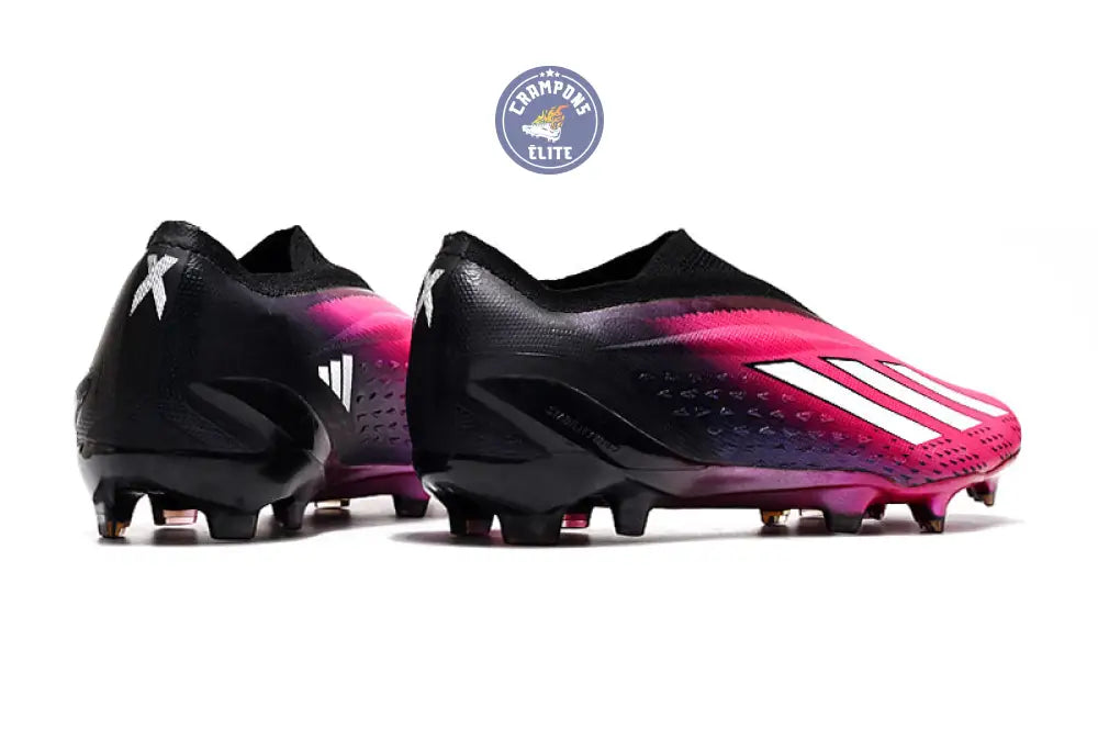 X Speedportal Elite Laceless FG Own Your Football - Rose/Argenté/Noir – Image 6
