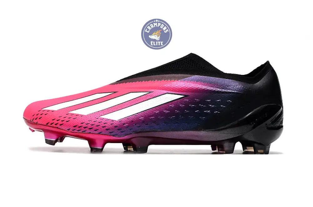X Speedportal Elite Laceless FG Own Your Football - Rose/Argenté/Noir – Image 4