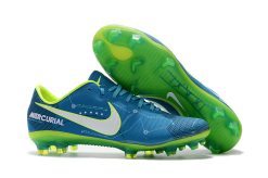 Alternative view of Mercurial Vapor 11 Elite FG Neymar - Bleu/Vert