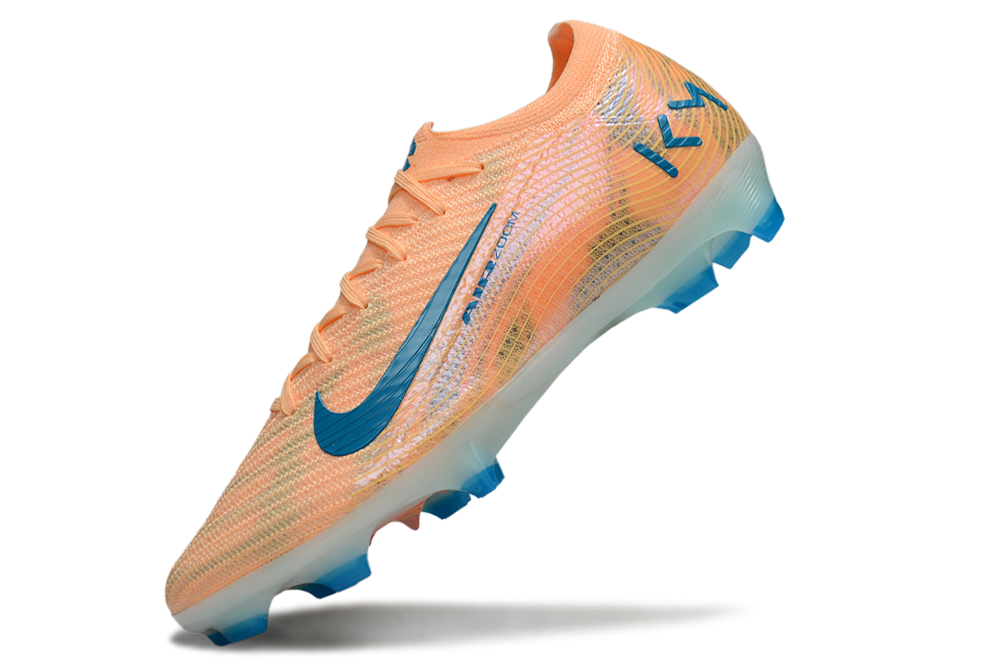 AIR Zoom Mercurial KM Vapor 16 Elite FG - Teinte Melon/Turq Néo/Igloo – Image 7