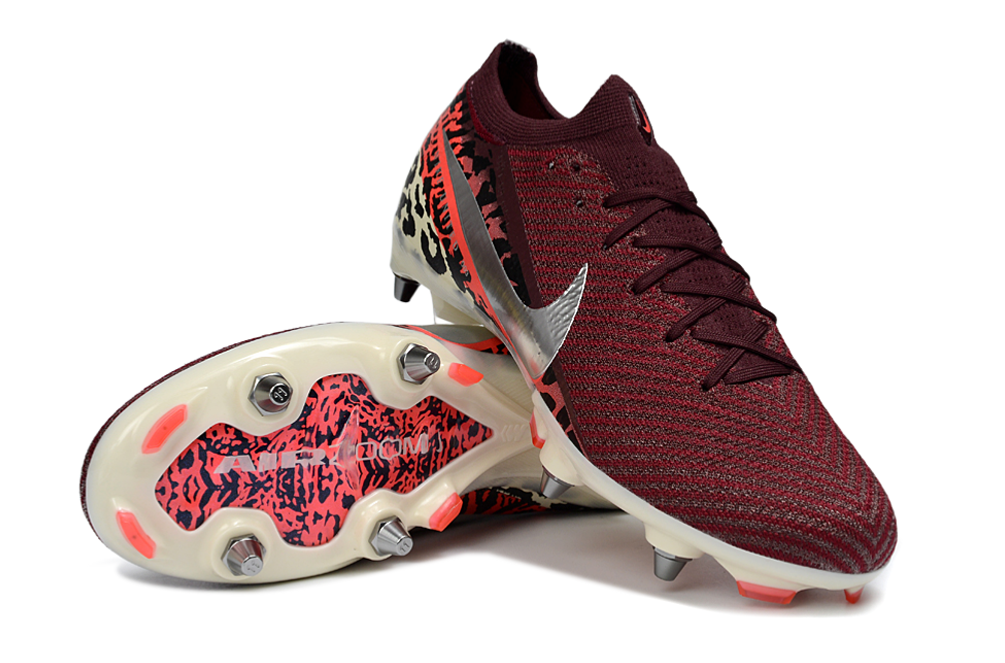 AIR Zoom Mercurial Vapor 16 Elite FG - Rouge/Écarlate/Imprimé léopard – Image 6
