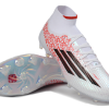 F50 X Elite High FG - Roses blanches/écarlates/semelle irisée