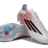 F50 Elite Low FG - Roses blanches/écarlates/semelle irisée