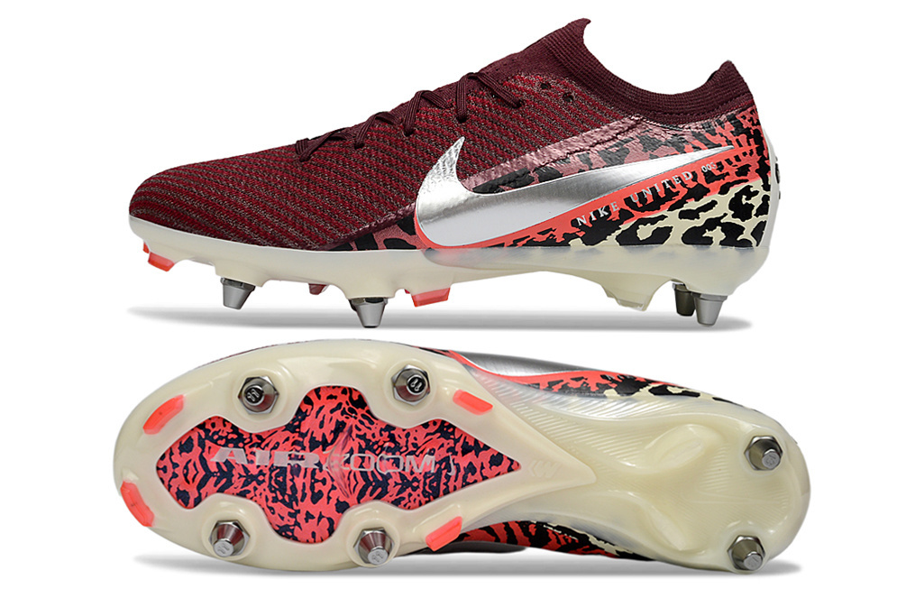 AIR Zoom Mercurial Vapor 16 Elite FG - Rouge/Écarlate/Imprimé léopard