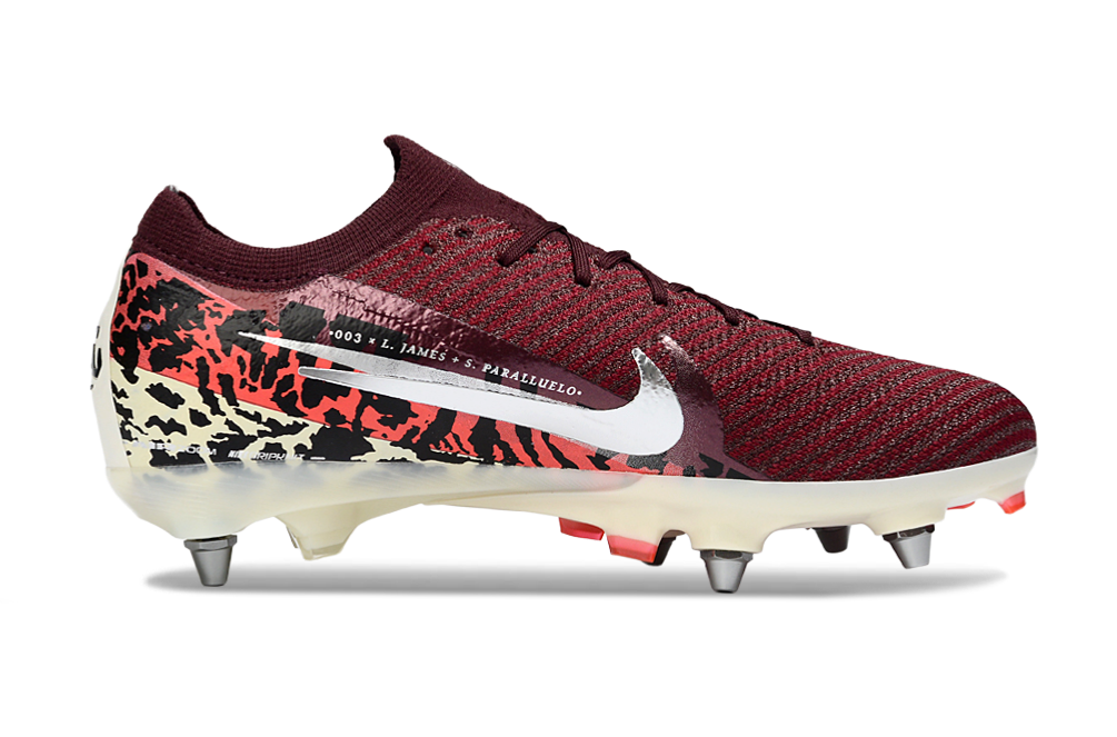 AIR Zoom Mercurial Vapor 16 Elite FG - Rouge/Écarlate/Imprimé léopard – Image 4